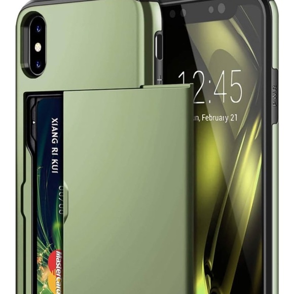 2 iPhone X/XS Case Black and olive - Picture 13 of 17